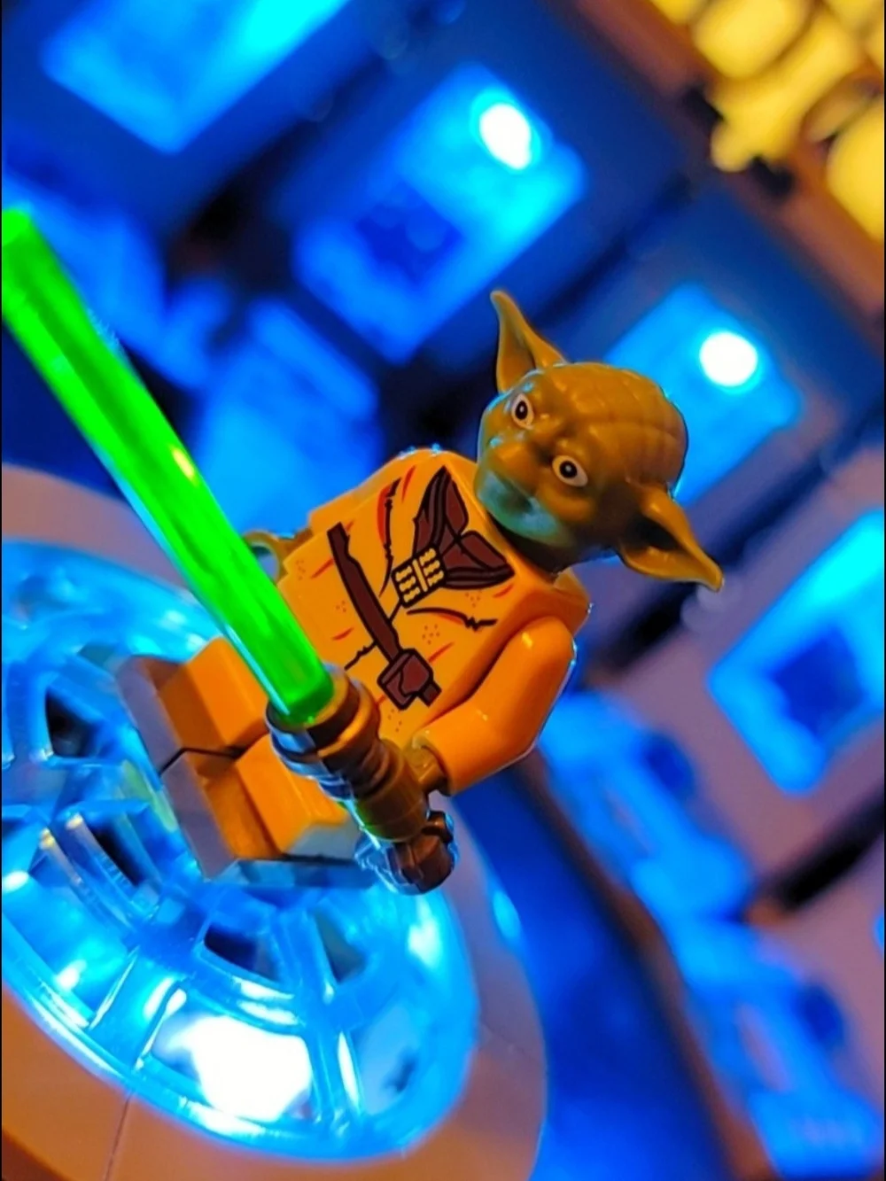 Star Wars Yoda Minifigure Lego Compatible